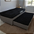 Cama Box Solteiro Bicama C/Auxiliar e Colchão D33 Portal 88x60x188 cinza - Imagem 1