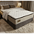 Conjunto Box Casal Portal Azera II Molas Ensacadas com Pillow Top 138x77X188 - Imagem 1