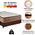 Conjunto Box Queen Portal Azera II Molas Ensacadas com Pillow Top 158x77X198 - Imagem 8