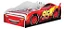 Cama Infantil Solteiro Carros Vermelho Menino Bacaro Bacaro - Imagem 3