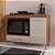 Balcão Cooktop indekes 1 Porta 1 Gaveta 105 cm Frejó Off White - Imagem 1