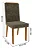 Conjunto de Mesa Suecia 4 Cadeiras Indekes Freijó Off White - Imagem 4
