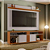 Painel NT1305 e Bancada NT1290 Notável Freijó Trend/Off White Tx - Imagem 1