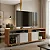 Painel NT1305 e Bancada NT1290 Notável Freijó Trend/Off White Tx - Imagem 4