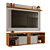 Painel NT1305 e Bancada NT1290 Notável Freijó Trend/Off White Tx - Imagem 2