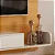 Painel Suspenso Evo 1.36 metros Cinamomo / Off White HB MOVEIS - Imagem 2