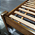 Cama Porteira de Madeira Maciça Casal para Colchão 138X188 Cor Imbuia - Imagem 2
