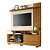 Home Artheo 1.60 metros Cinamomo / Off White HB MOVEIS - Imagem 2