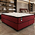 Conjunto Box King Portal Monaco Molas Ensacadas com Pillow Top 193x75X203 Bordo - Imagem 4