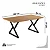 Conjunto de Mesa de Jantar Malibu com 6 Cadeiras – Tampo MDF 160x90cm Preto Fosco - Imagem 10