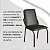 Conjunto de Mesa de Jantar Malibu com 6 Cadeiras – Tampo MDF 160x90cm Preto Fosco - Imagem 7