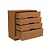 Comoda S824 Kappesberg Canela com Pés - Imagem 2