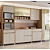Cozinha Completa Condessa Nesher 5 Peças 100% MDF – Carvalho/Greige MODULADA - Imagem 1