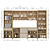 Cozinha Completa Condessa Nesher 5 Peças 100% MDF – Carvalho/Greige MODULADA - Imagem 3