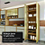 Cozinha Completa Condessa Nesher 5 Peças 100% MDF – Carvalho/Greige MODULADA - Imagem 2