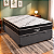 Cama Box Bau Cinza Casal com Colchão Molas Ensacadas Dream Ortobom 138x70x188 - Imagem 3