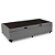 Bau Solteiro Blindado Suede Cinza 88x45x188 - Imagem 2