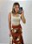 Cropped Corselet Areia - Imagem 1