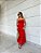 Vestido Renda Vermelho - Imagem 1