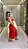 Vestido Midi Grécia Vermelho - Imagem 3
