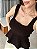 Regata Peplum Marrom - Imagem 1