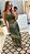 Vestido Midi Degradê Verde - Imagem 1
