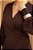 Conjunto Midi Transpassado Marrom - Imagem 7
