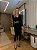 Vestido Midi Amore Preto - Imagem 1
