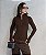 Blusa Marrom Zíper - Imagem 1