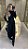 Vestido Midi Lily Preto - Imagem 1