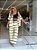 Conjunto Listrado Trancoso Amarelo - Imagem 1