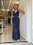 Vestido Midi Laise Azul - Imagem 1