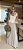 Vestido Midi Tricolor Off White - Imagem 3