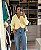 Casaco de Tricot Blessed Amarelo - Imagem 1