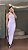 Vestido Midi Cristal Rosa - Imagem 1