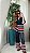 Conjunto Polo Tricolor Azul - Imagem 3