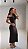 Vestido Midi Amalfi Marrom - Imagem 1