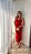 Vestido Midi Blessed Vermelho - Imagem 2