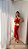 Vestido Midi Blessed Vermelho - Imagem 3