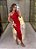 Vestido Iza Vermelho Lurex - Imagem 1