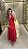 Vestido Longo Lurex Vermelho - Imagem 1