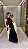 Vestido Longo Amalfi Preto - Imagem 1