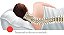 Travesseiro Viscoelástico. Coluna cervical alinhada para ter ergonomia correta. - Imagem 4