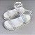 SANDÁLIA PAPETE STRASS OFF WHITE YASMIN - Imagem 2