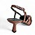 Scarpin Caramelo Verniz Salto Médio Slingback Amélia - Imagem 3