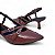 Scarpin Caramelo Verniz Salto Médio Slingback Amélia - Imagem 5