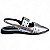 Sapatilha Slingback Prata Bico Fino Luiza - Imagem 4