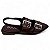 Sapatilha Slingback Cacau Bico Fino Luiza - Imagem 1