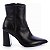 Bota Feminina Aurora em Couro Legítimo Cano Curto Preto - Imagem 2