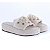 Flat Coral Crochê Off White - Imagem 1